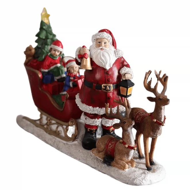 Tượng Santa Rung Chuông