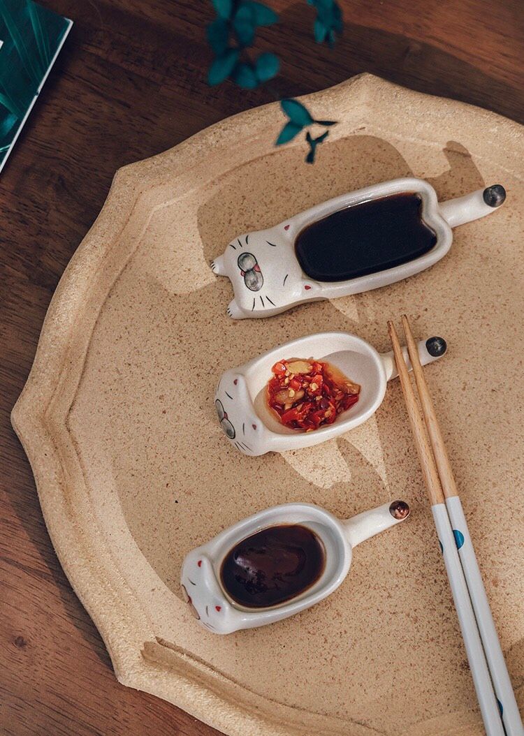 Đĩa Gia Vị Mèo