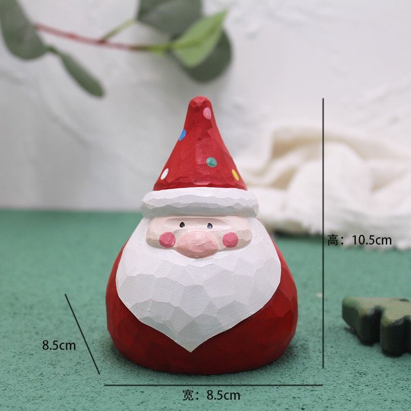 Santa, Người Tuyết Khắc Gỗ
