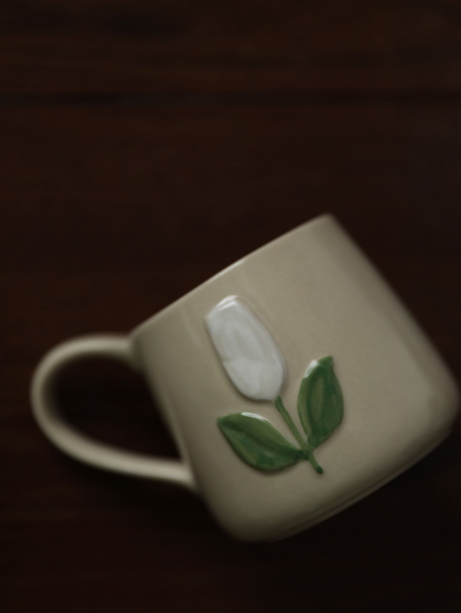 Cốc Tulip Màu Tro