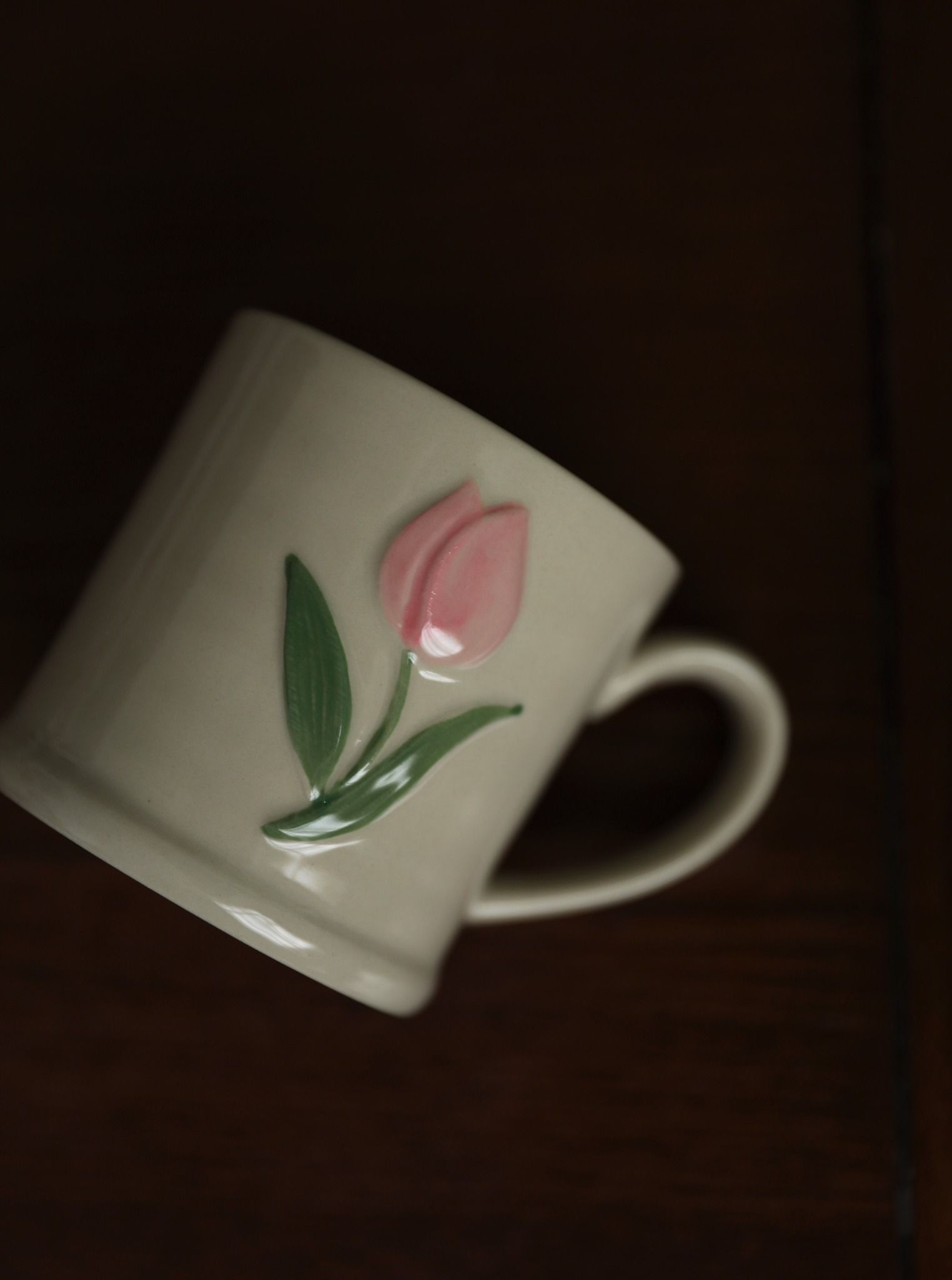 Cốc Tulip Màu Tro