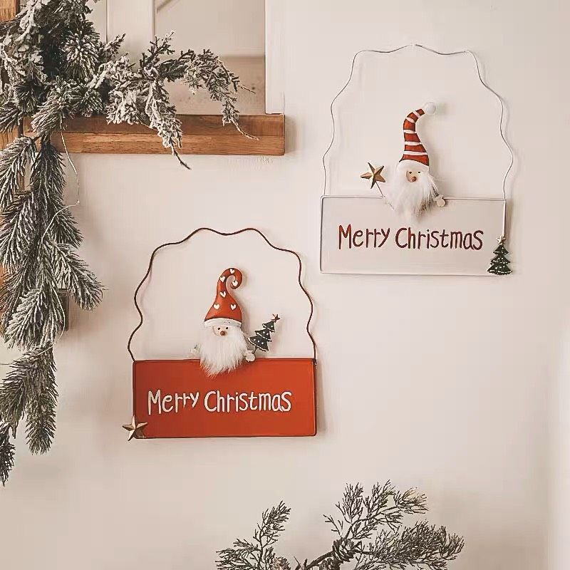 Biển Merry Xanh Trắng Đỏ