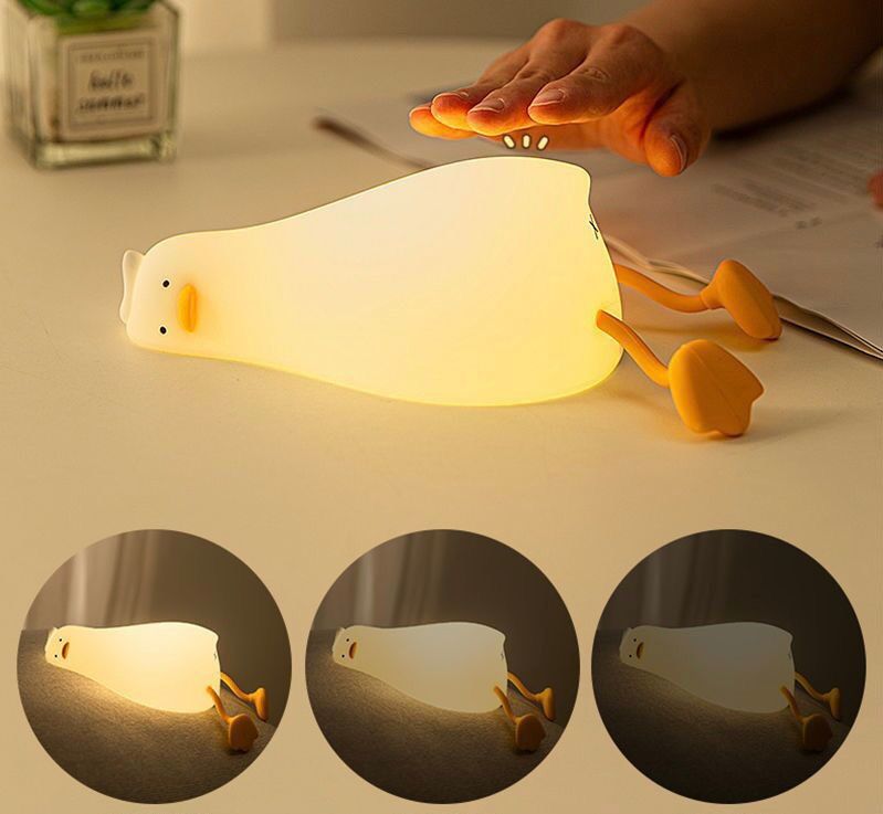 Đèn Ngủ Vịt Silicon