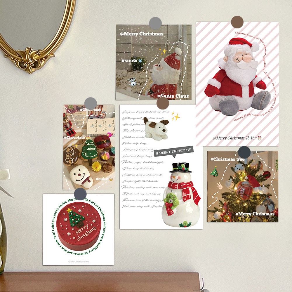 Set Tranh Christmas