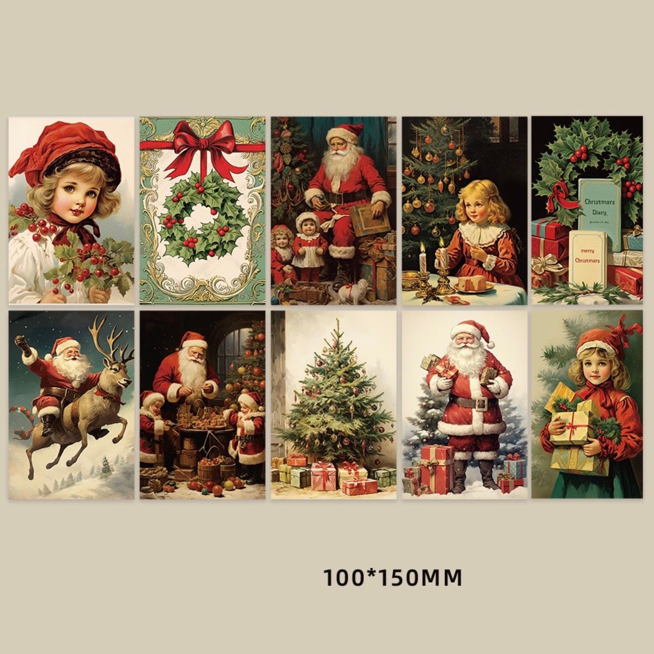 Set Tranh Christmas