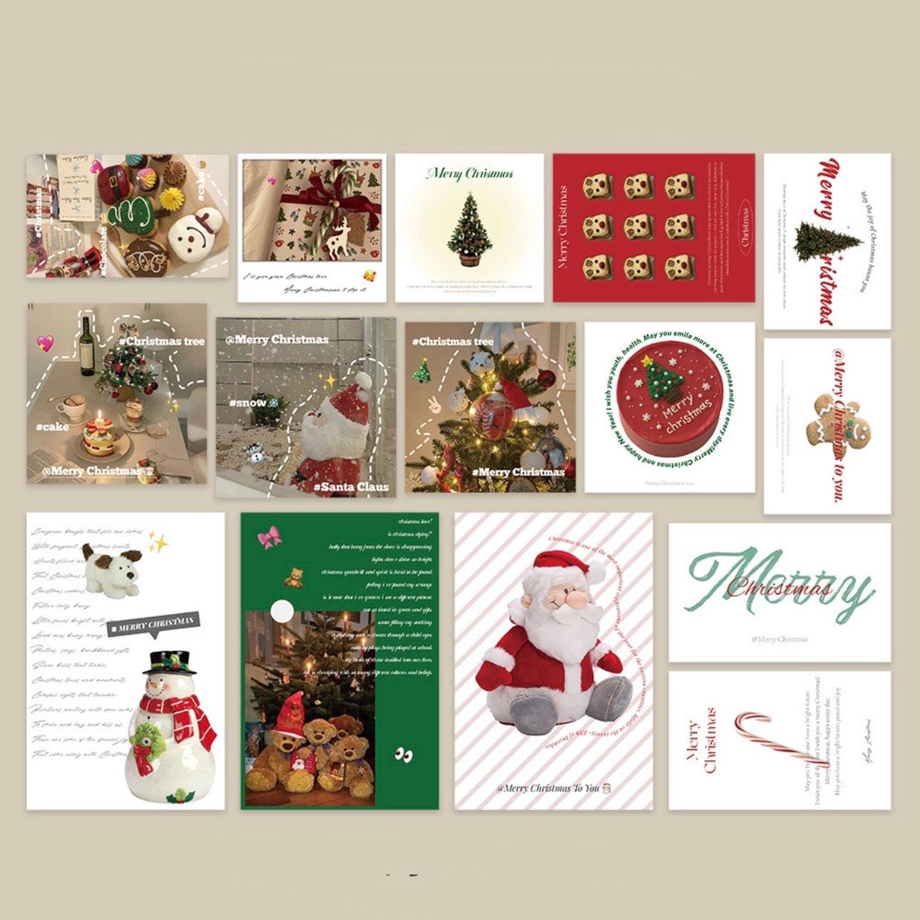Set Tranh Christmas