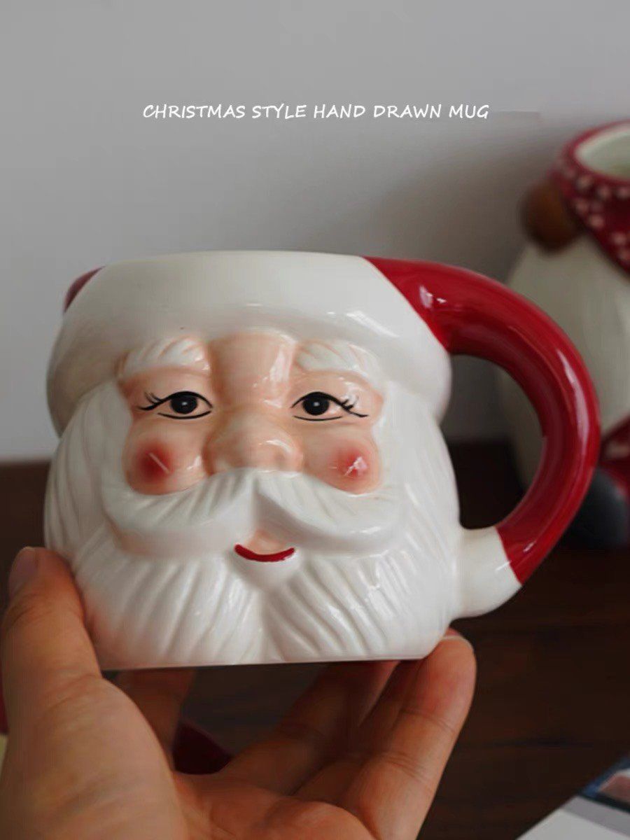 Cốc Santa Má Hồng