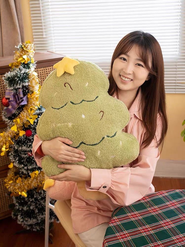 Gối Bông Giáng Sinh Cây Thông