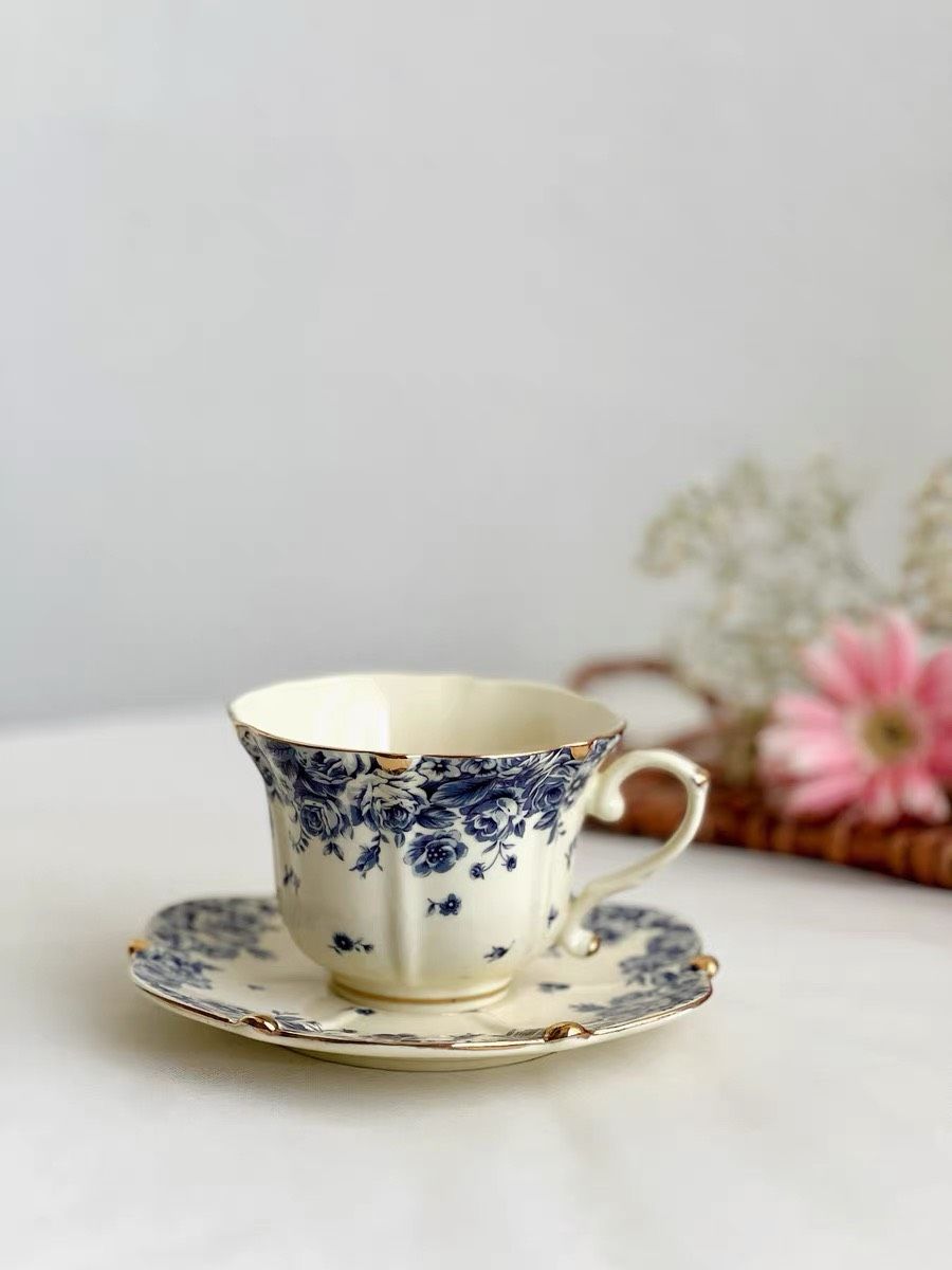 Set Tách Hoa Hồng Xanh