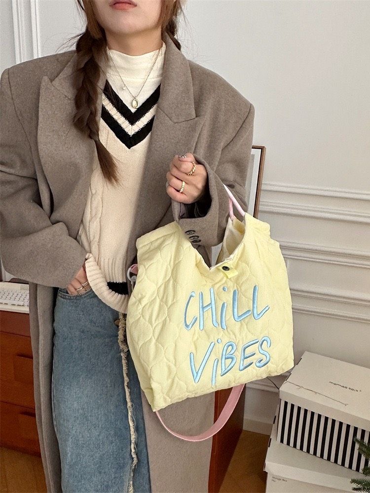 Túi Tote Chill Pastel
