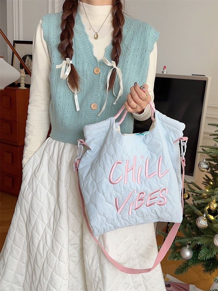 Túi Tote Chill Pastel