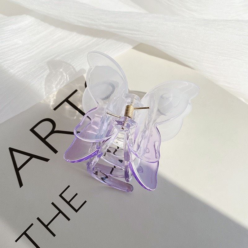Kẹp Tóc Butterfly Trong Suốt