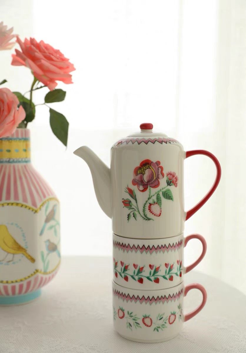 Bộ Ấm Love Rose