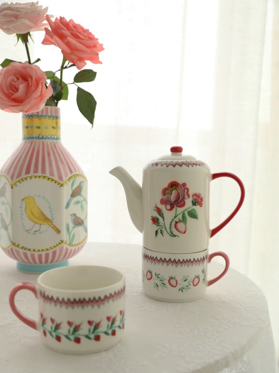 Bộ Ấm Love Rose