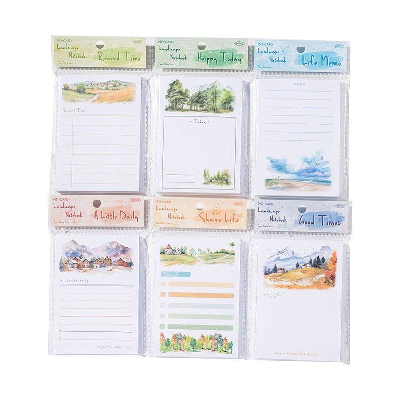 Giấy Note Phong Cảnh