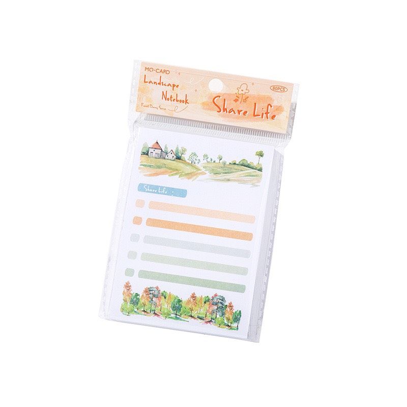 Giấy Note Phong Cảnh