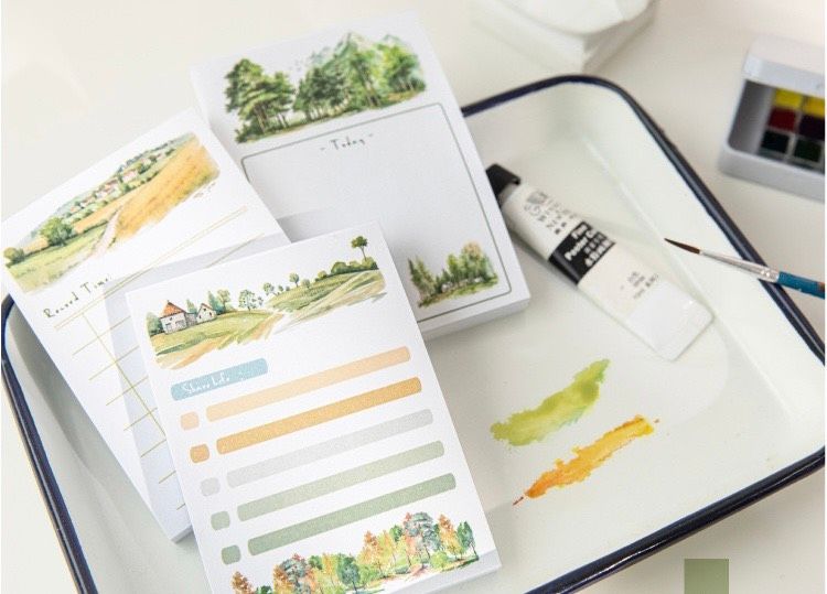 Giấy Note Phong Cảnh