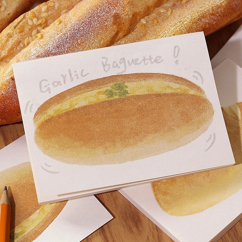 Giấy Note Bánh Mì