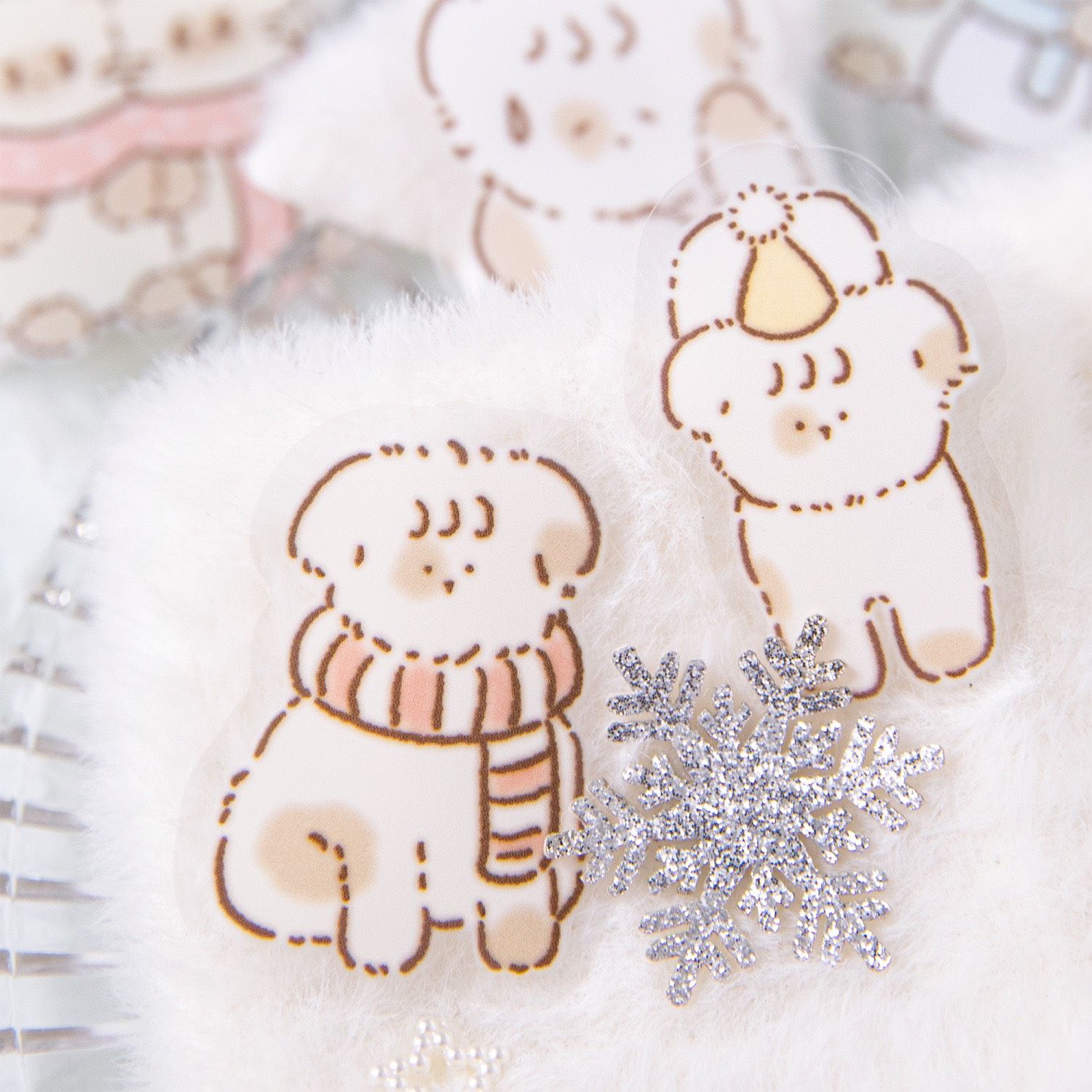Sticker Gấu, Mèo