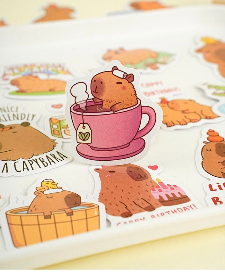 Sticker Capy