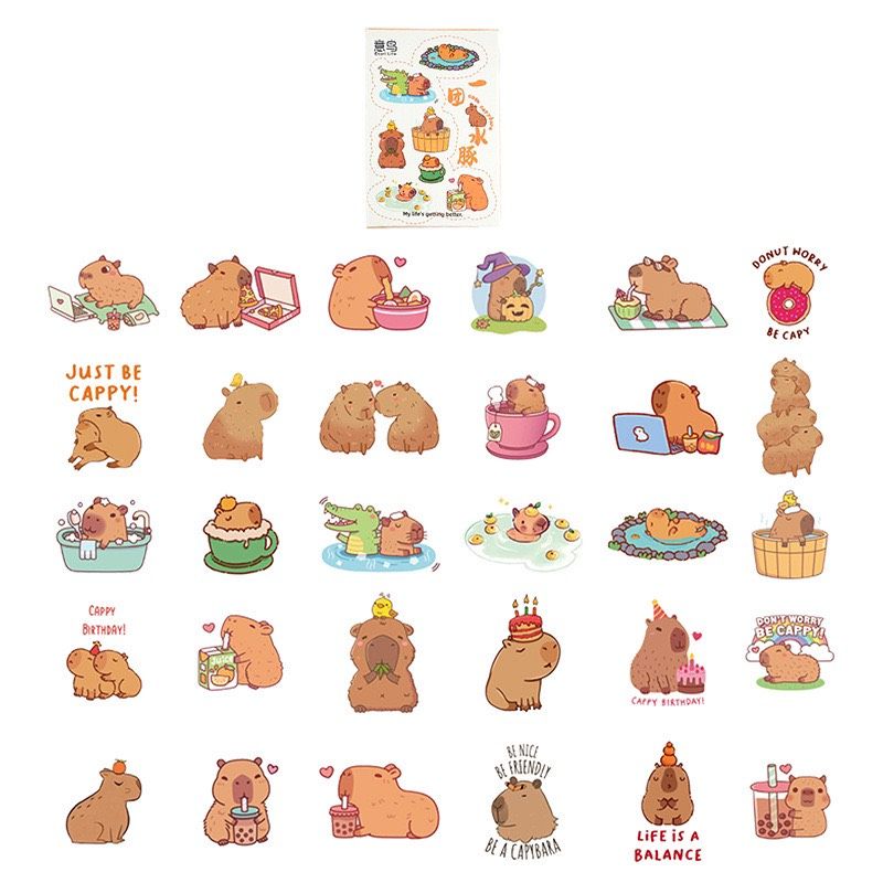 Sticker Capy