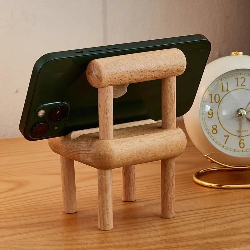Ghế Gỗ Kê Điện Thoại