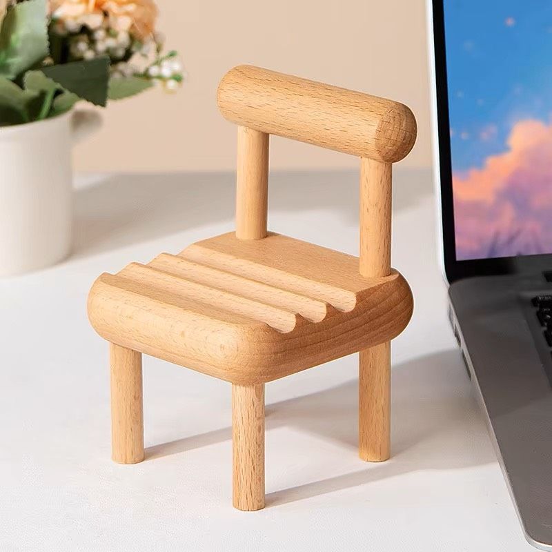Ghế Gỗ Kê Điện Thoại