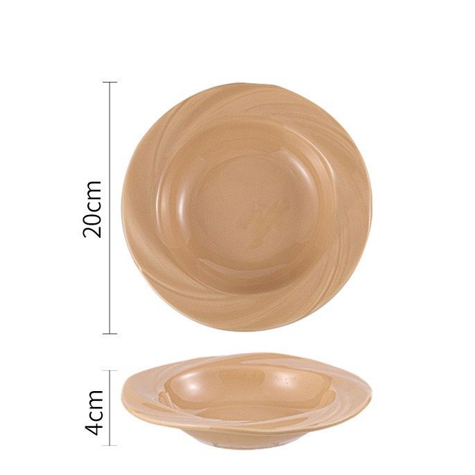 Đĩa Pastel Viền Sóng