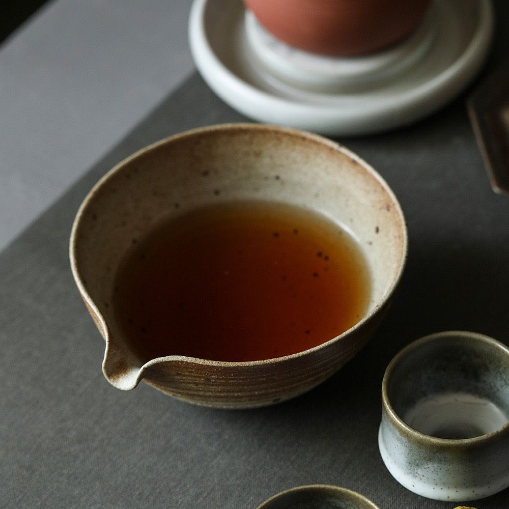 Bát Trà Gốm Thô