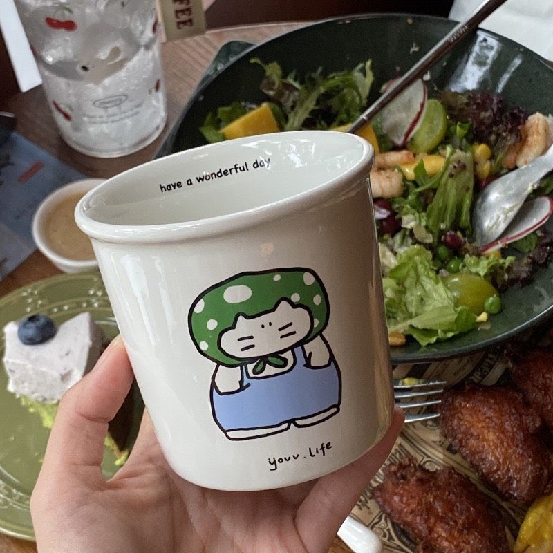 Cốc Nấm Mèo