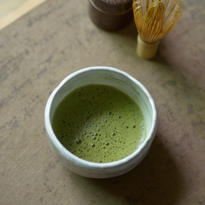 Bát Matcha Gốm Thô