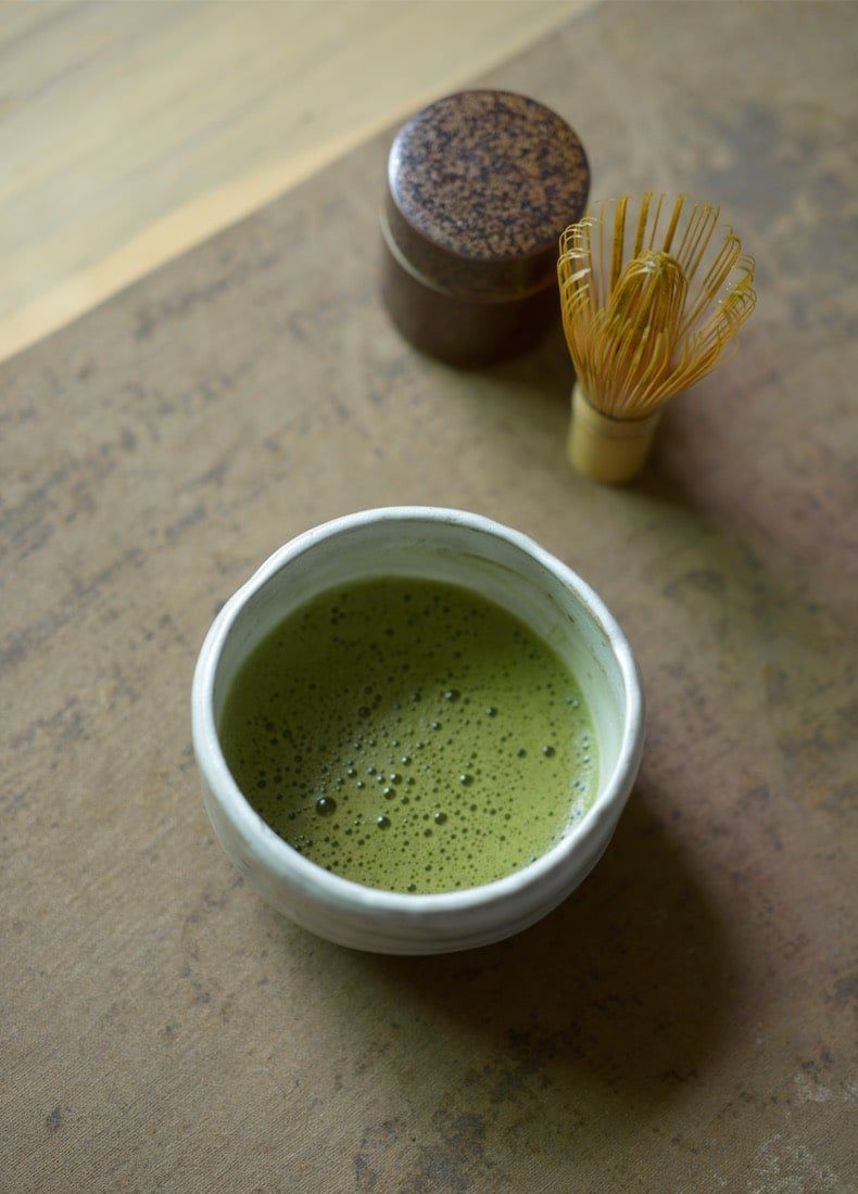 Bát Matcha Gốm Thô