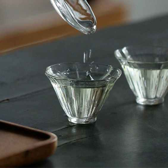 Bát, Thìa, Tách Hoa Thủy Tinh