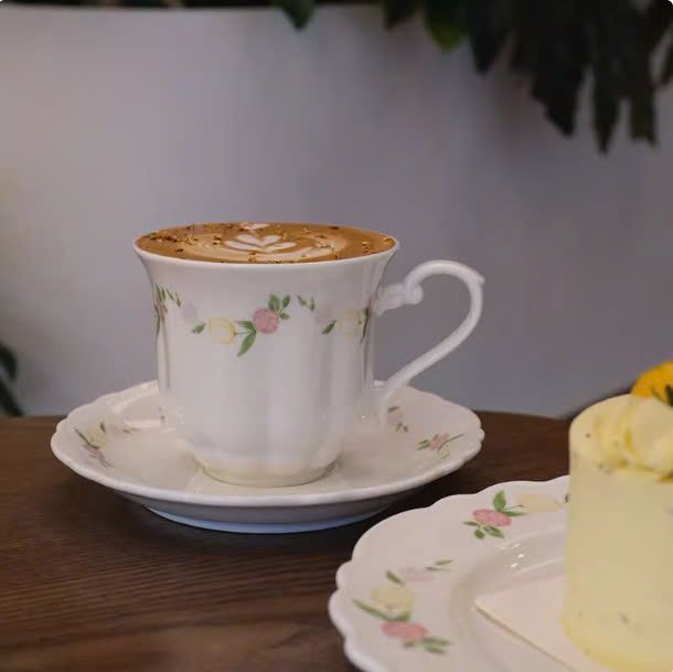 Set Tách, Đĩa Cafe Kiểu Pháp
