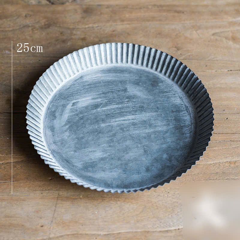 Khay Tròn Đa Năng Kiểu Retro