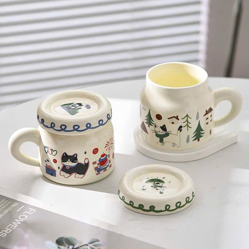 Cốc Mèo Dạo Chơi