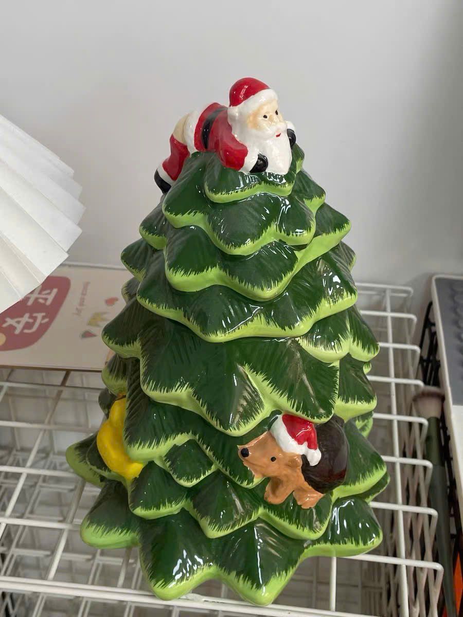 Hũ Gốm Merry Christmas