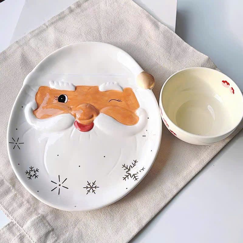 Đĩa Santa Trắng Tuyết