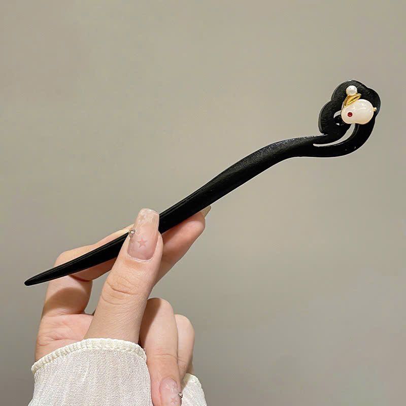 Trâm Cài Tóc Thỏ Ngọc