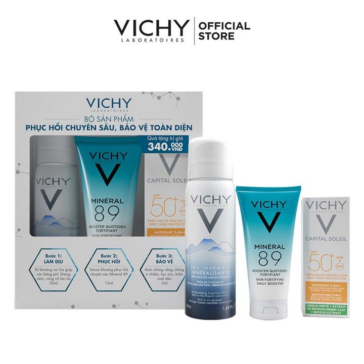 BỘ CHĂM SÓC DA & PHỤC HỒI CHUYÊN SÂU (MINISIZE)