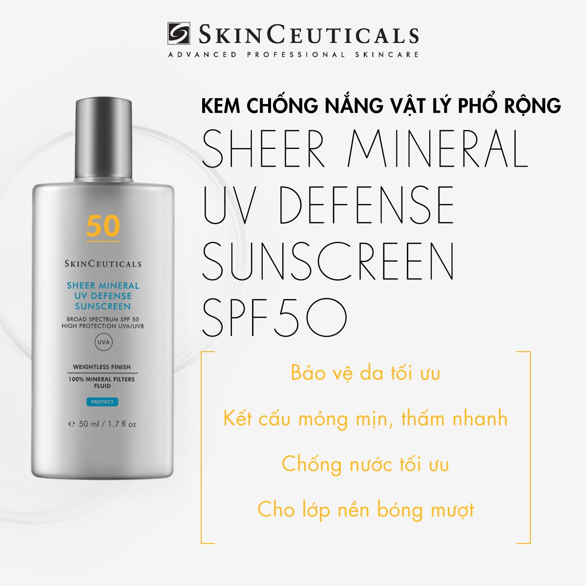 SHEER MINERAL UV DEFENSE SUNSCREEN
