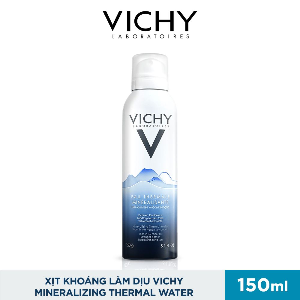 Xịt Khoáng Làm Dịu Vichy Mineralizing Thermal Water 150ml