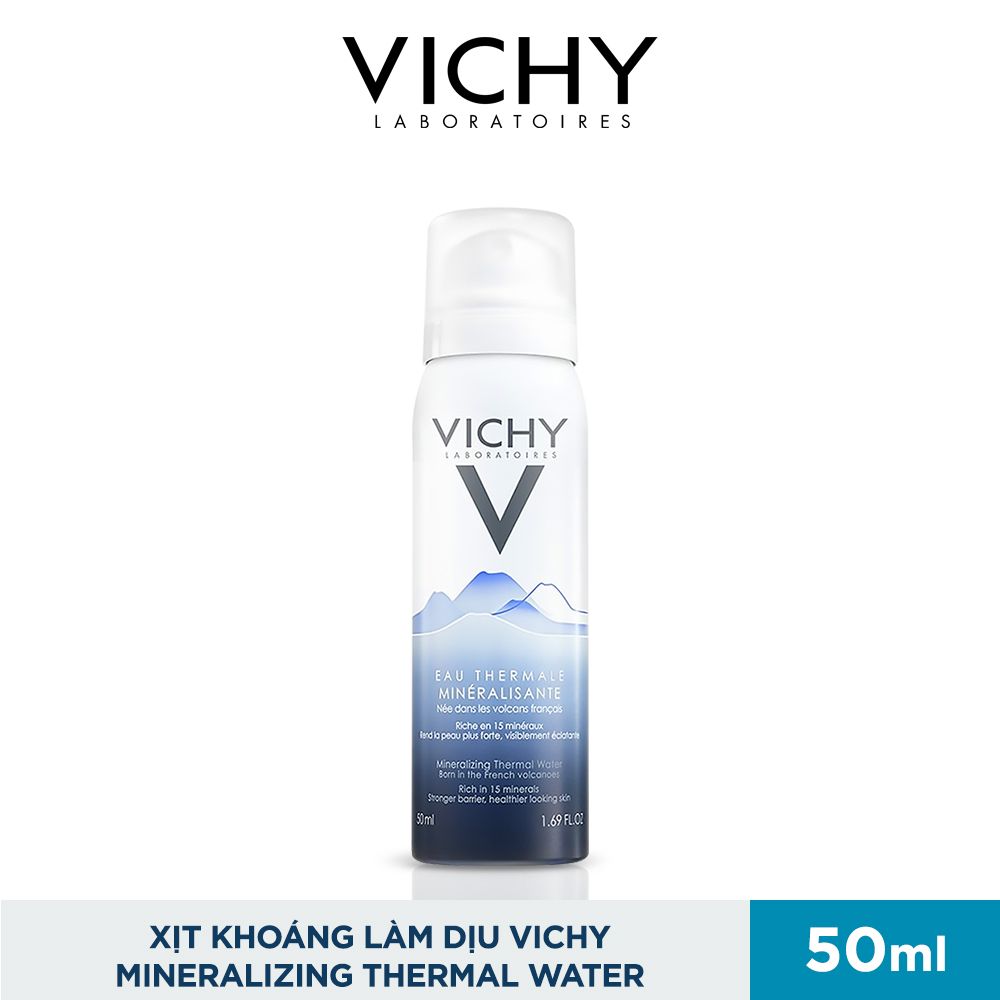 Xịt Khoáng Làm Dịu Vichy Mineralizing Thermal Water 50ml