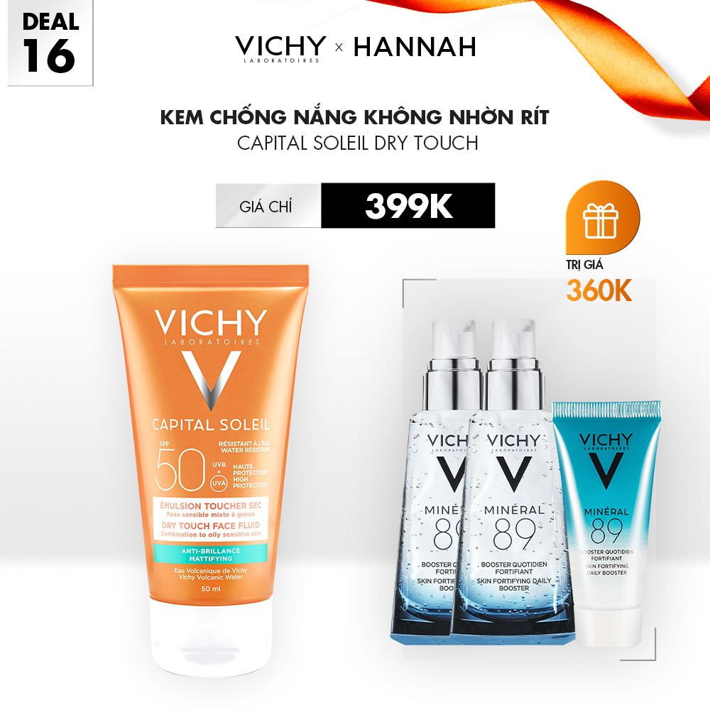 DEAL 16_KEM CHỐNG NẮNG KHÔNG NHỜN RÍT CAPITAL SOLEIL DRY TOUCH