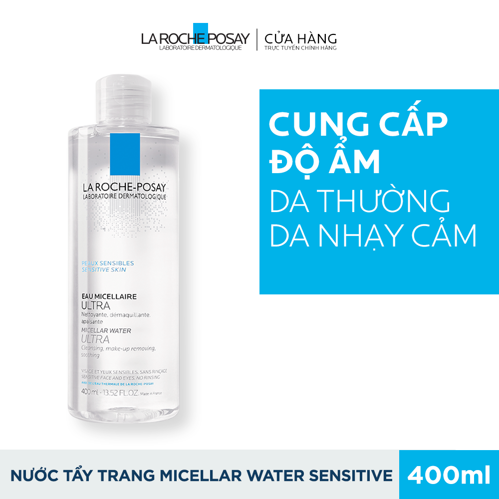 Nước tẩy trang Micellar Water cho da nhạy cảm 400ml