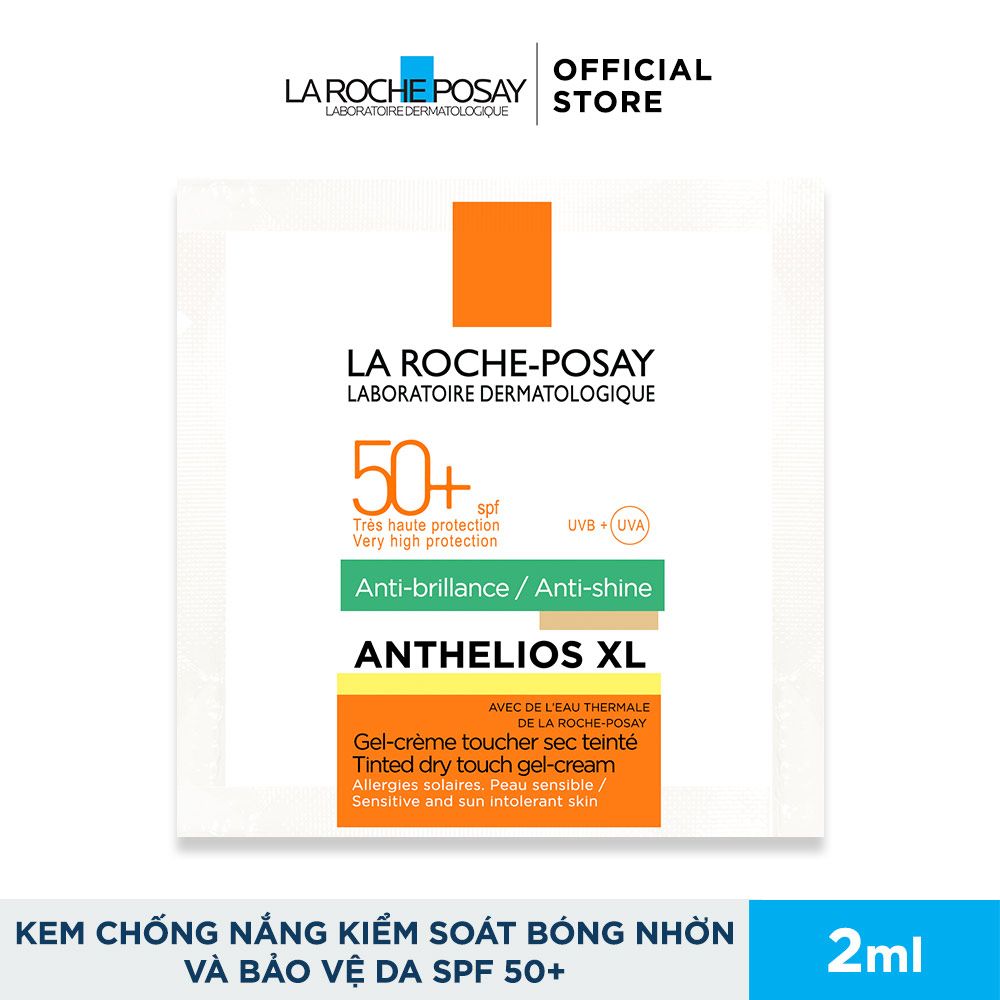 Kem Chống Nắng Kiểm Soát Bóng Nhờn Và Bảo Vệ Da SPF 50+ 2ml