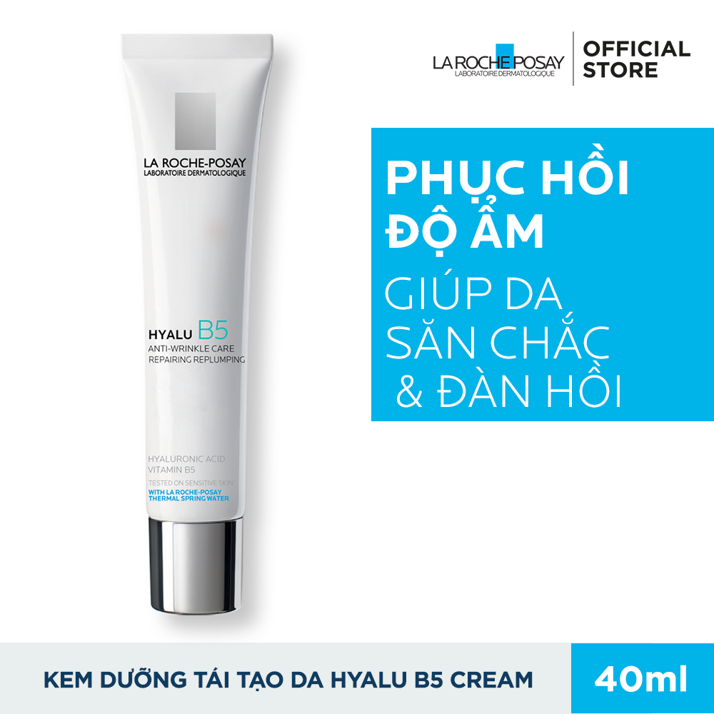 Kem dưỡng giúp tái tạo da săn chắc và đàn hồi La Roche Posay Hyalu B5 Cream 40ml