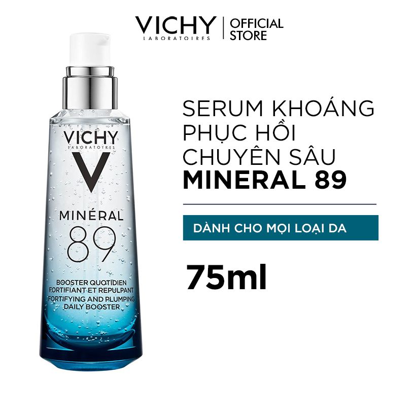 Dưỡng Chất Giàu Khoáng Chất Mineral 89 Giúp Da Sáng Mịn Và Căng Mượt 75ml