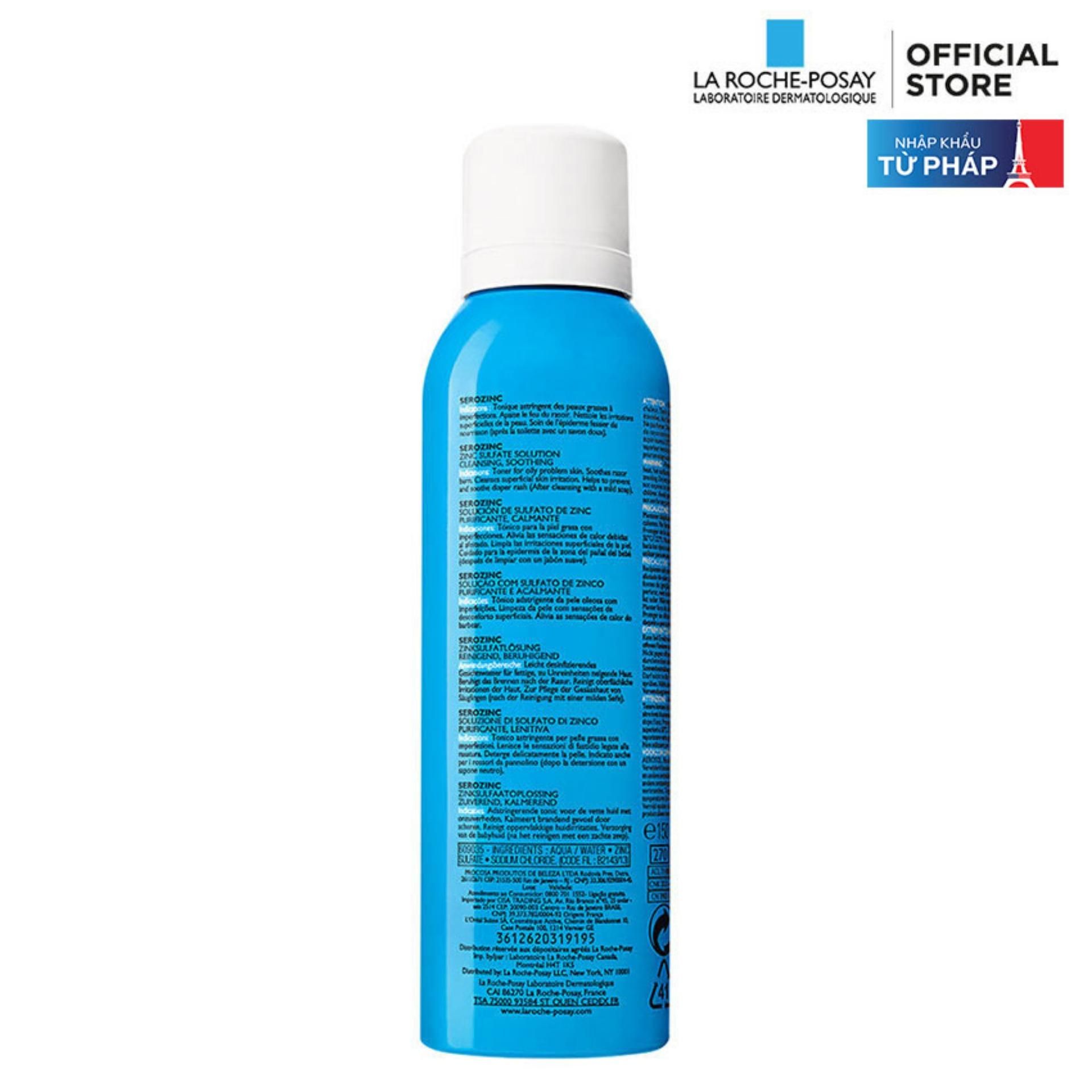 Xịt khoáng giúp làm sạch & làm dịu da Serozinc 150ml