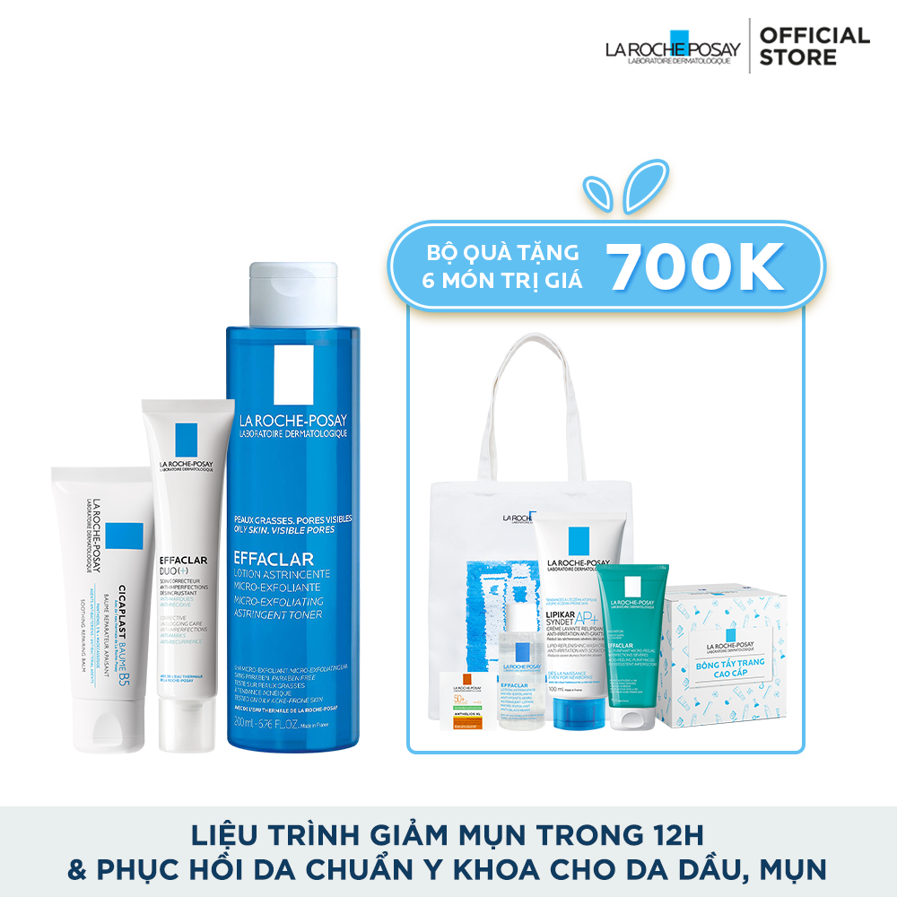 LIỆU TRÌNH GIẢM MỤN TRONG 12H & PHỤC HỒI DA CHUẨN Y KHOA CHO DA DẦU, MỤN